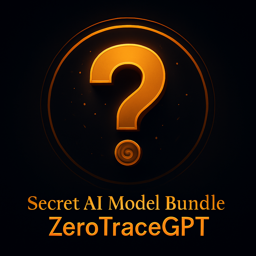 ZeroTraceGPT Secret Models